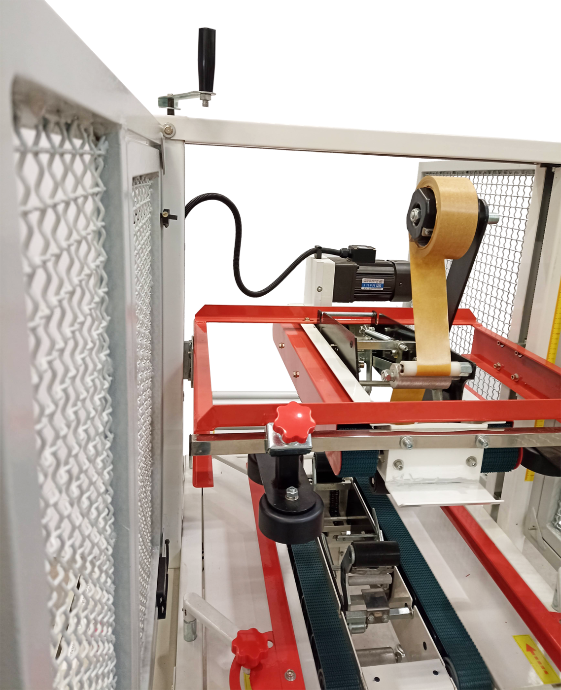 Máquina semiautomática para fita adesiva CM552 com Grades NR