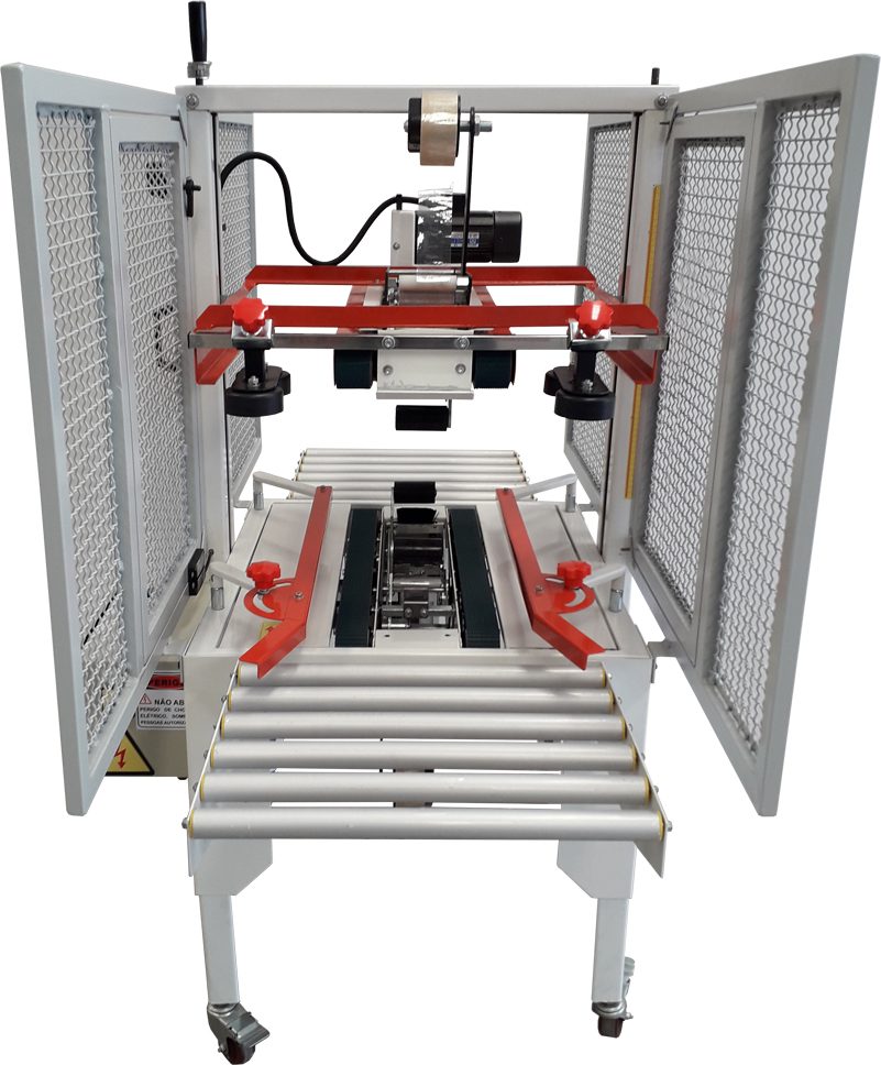Máquina semiautomática para fita adesiva CM552 com Grades NR