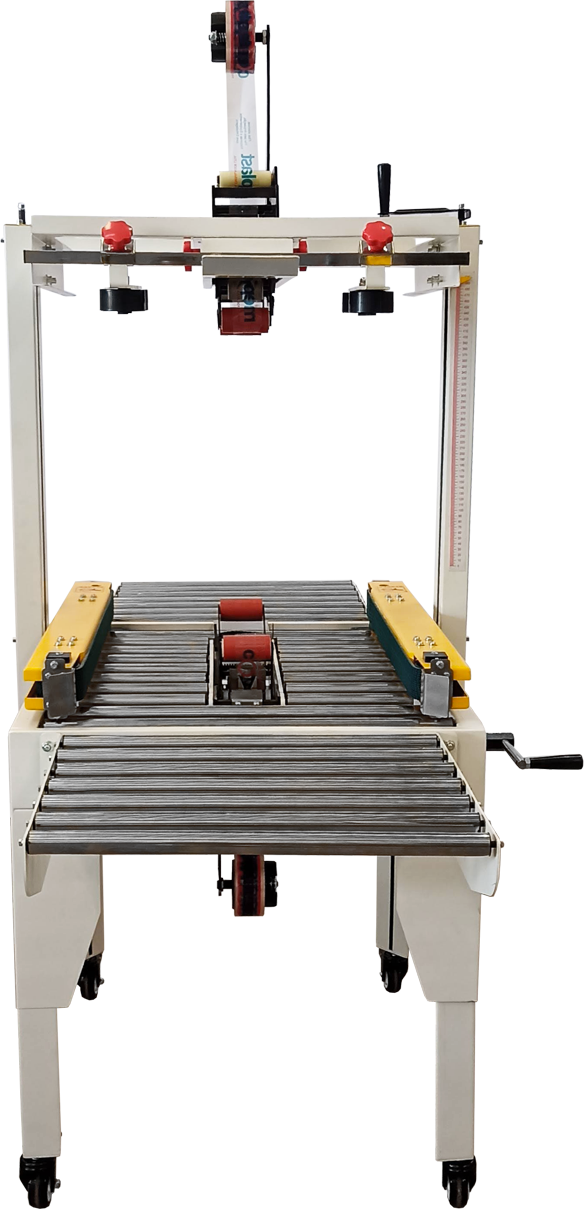 Máquina para fita adesiva semiautomática CM553 - tração lateral
