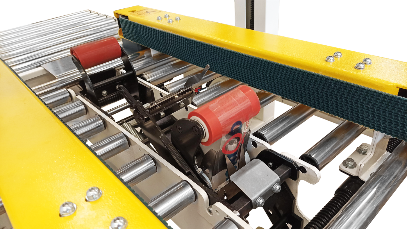 Máquina para fita adesiva semiautomática CM553 - tração lateral