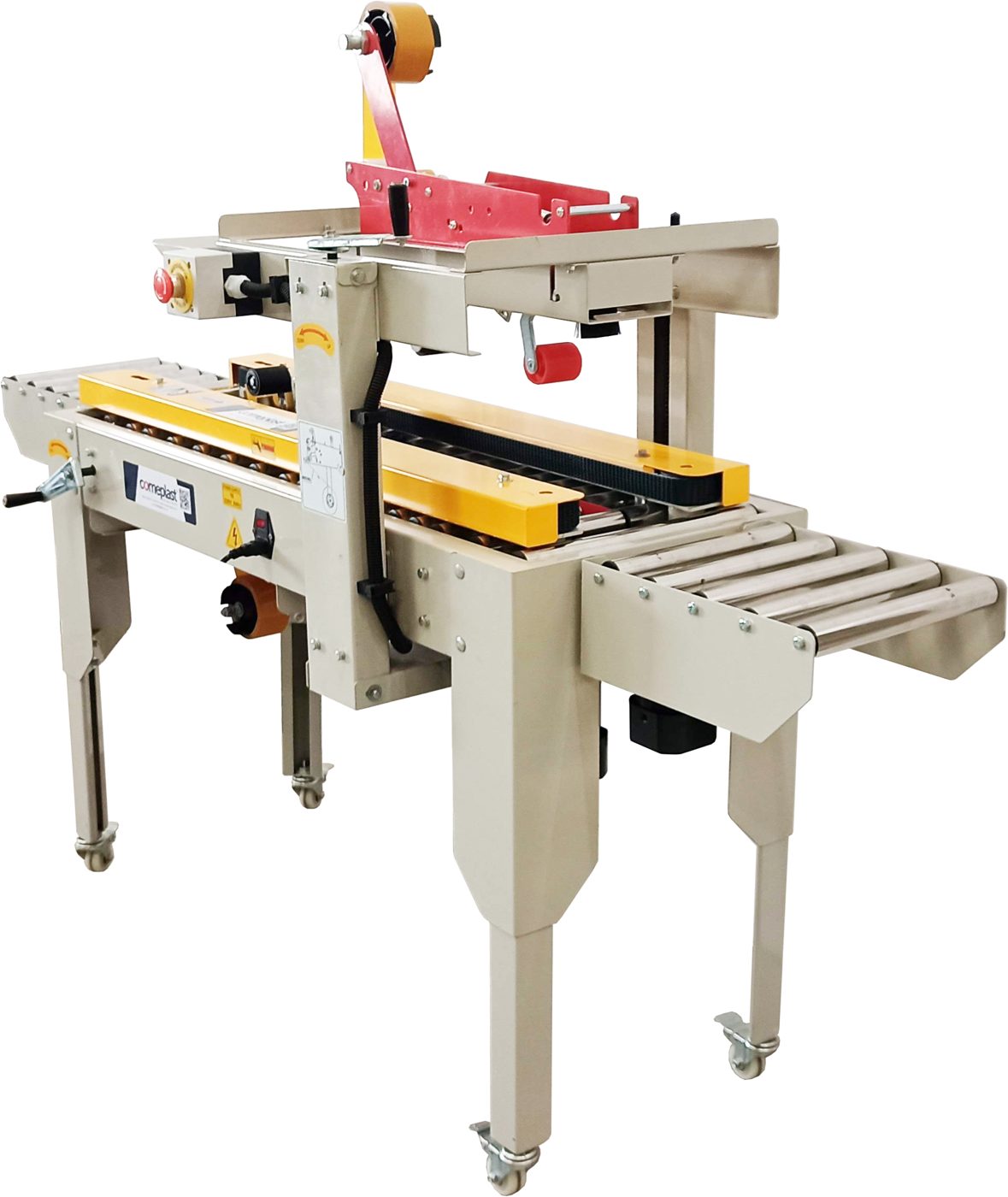 Máquina para fita adesiva semiautomática CM554 - para Pacotes Menores