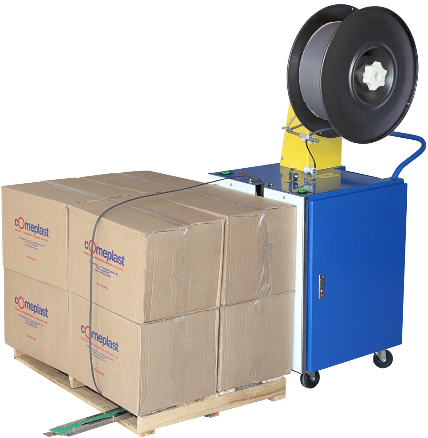Máquina de arquear Semiautomatica CM15 para Paletes