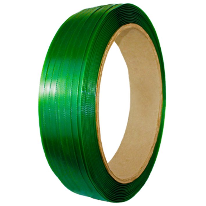 Fita PET - arqueação manual verde reciclada