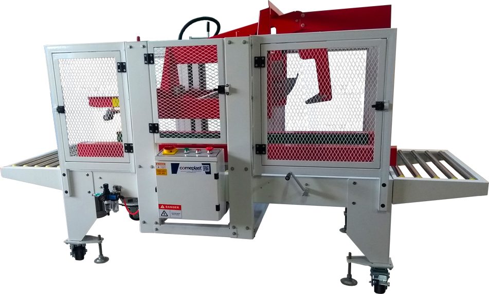 Máquina automática para fita adesiva com fechamento de abas CM5050F