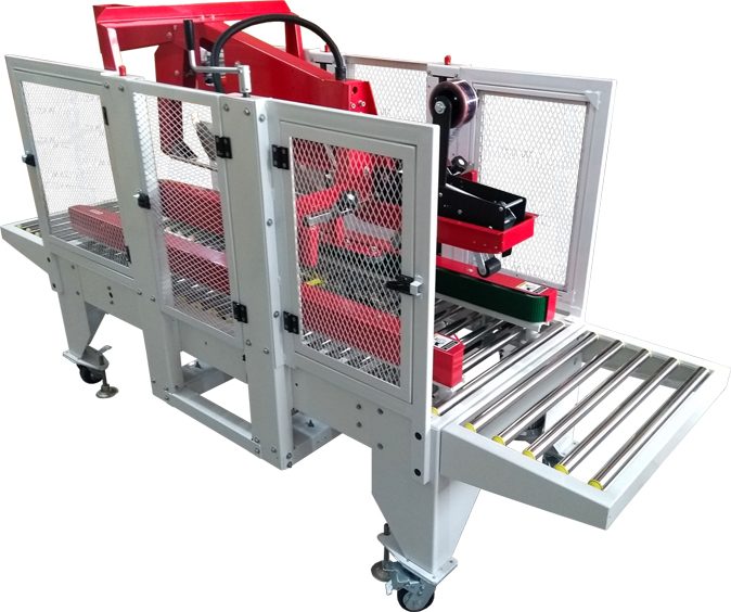 Máquina automática para fita adesiva com fechamento de abas CM5050F