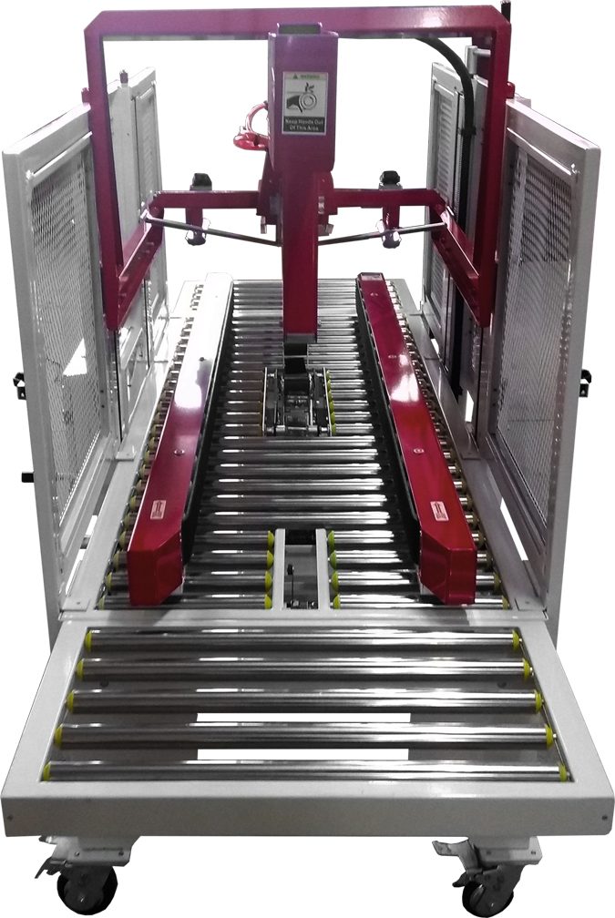 Máquina automática para fita adesiva com fechamento de abas CM5050F