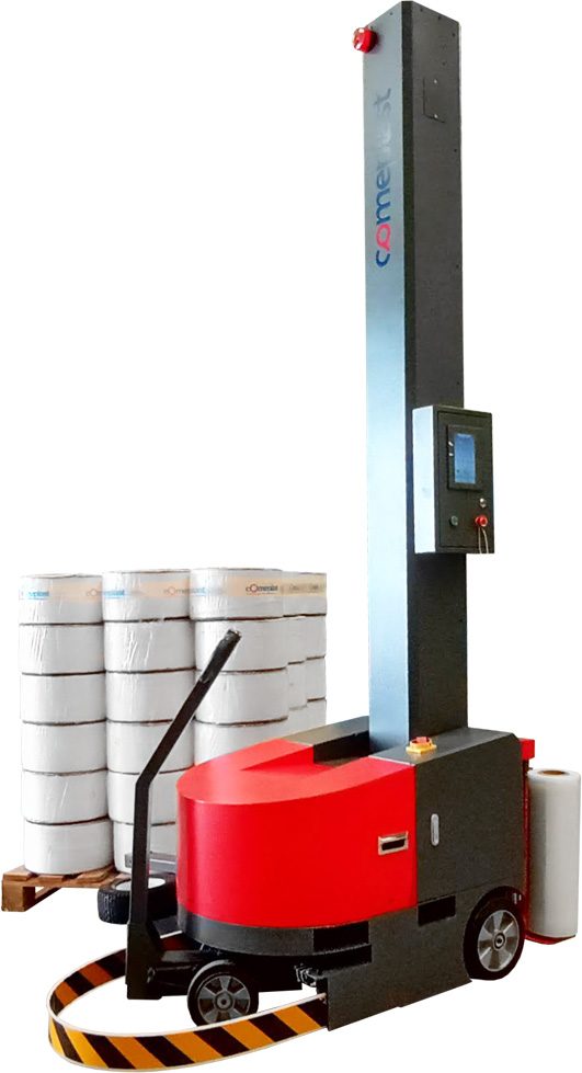 Robô Paletizador Envolvedor Automático CM4510